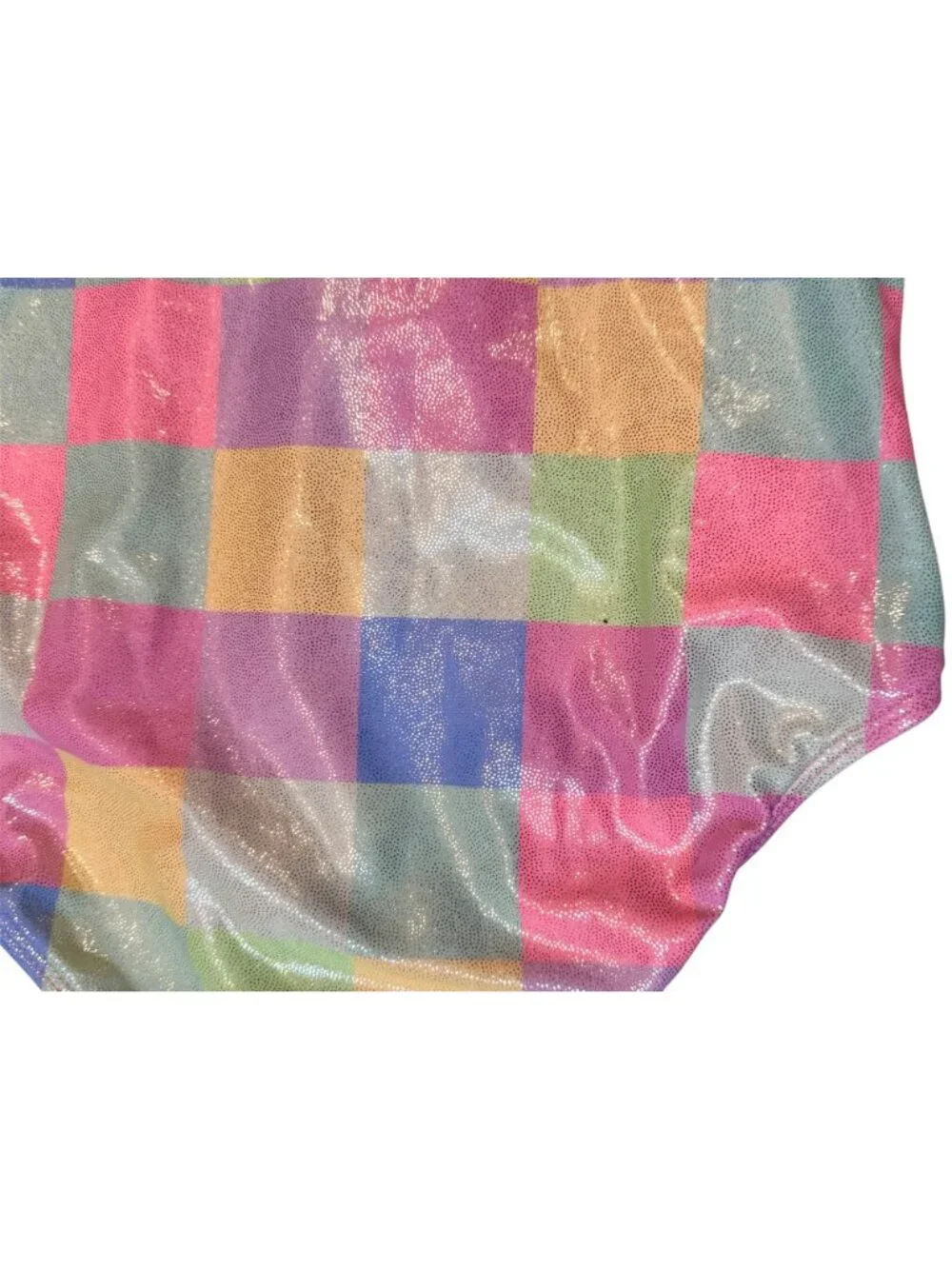 BMAGICAL Girls Swim Rashguard Size 8 Pink Plaid
